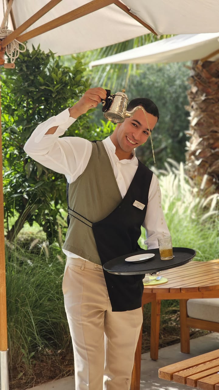 Said El Ghamraoui, Food & Beverage service at Park Hyatt Marrakech